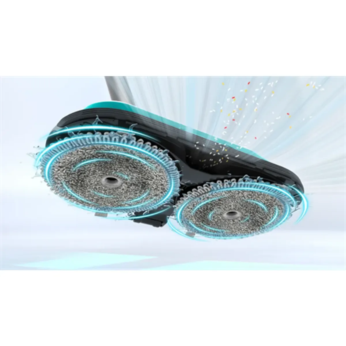 Bosch BCS71HYG1 Unlimited 7 ProHygienic Aqua 18V Li-Ion 3Ah 40 perc HEPA LED 2in1 felmosó- és szívófej #2