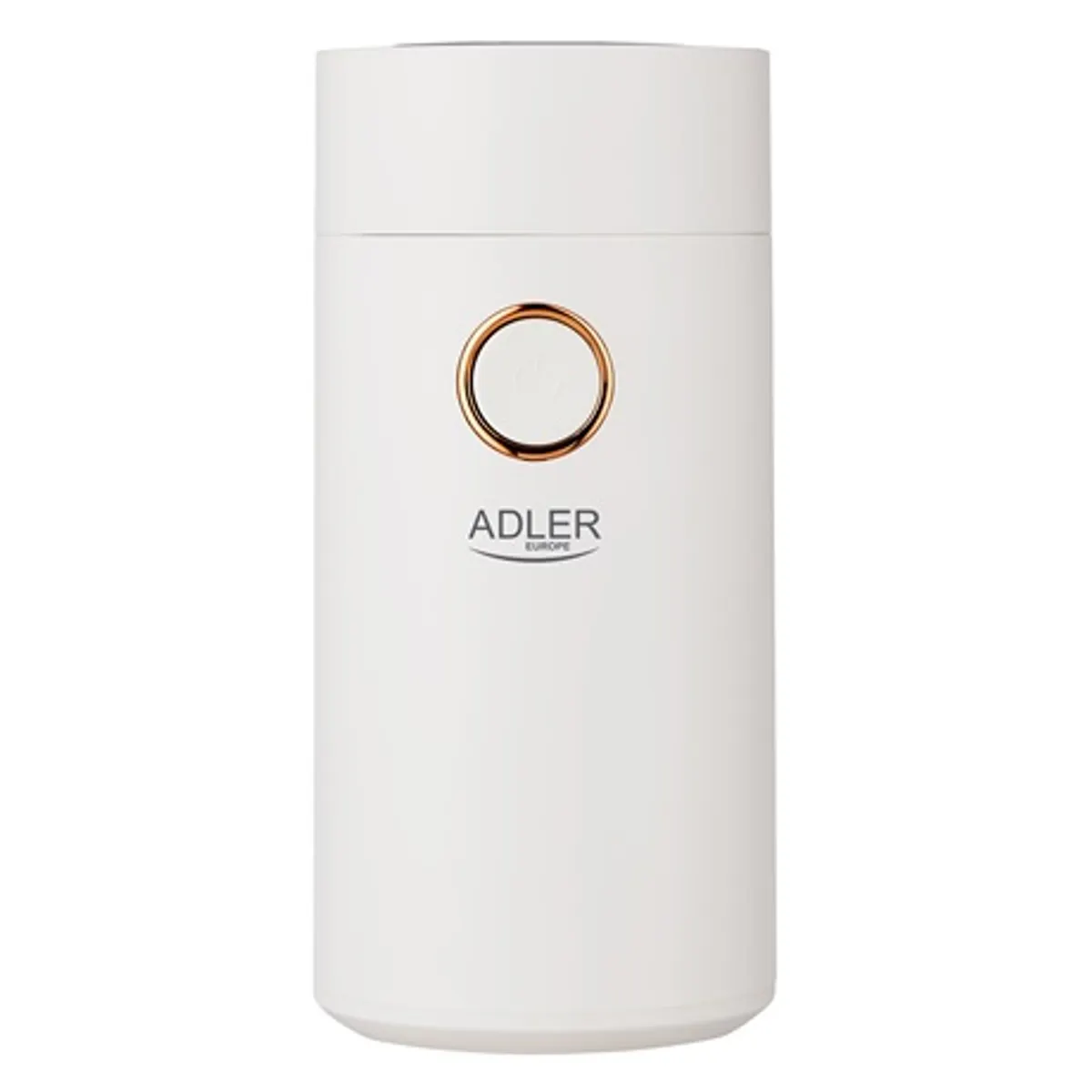 Adler AD4446WG kávédaráló 150W rozsdamentes acél pengék átlátszó tető bekapcsoló gomb 75 g kapacitás #9