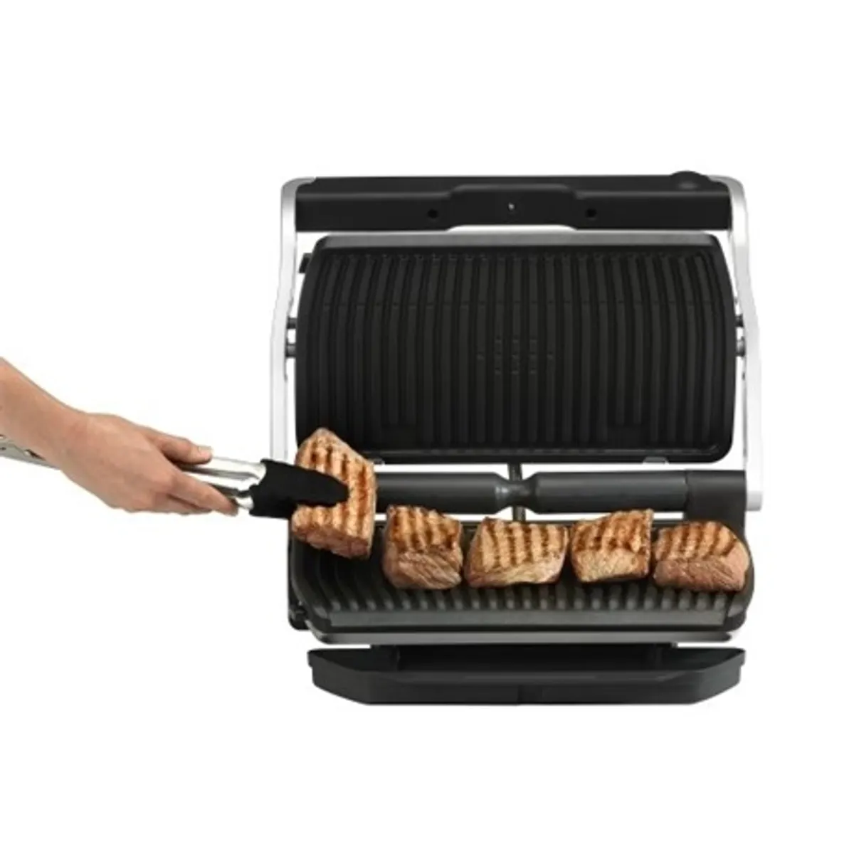 Tefal GC722D34 Optigrill XL grillsütő 9 program intelligens kijelző felolvasztásra is alkalmas színes hőindikátor #5