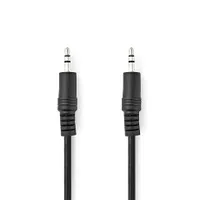 Nedis CAGL22000BK20 Audio kábel 3,5 mm dugó 2 m aranyozott csatlakozó CCS vezető