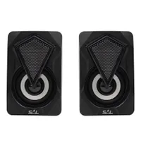 Sal PCS 230 Hangdoboz pár RGB LED fényeffekt 2x3W BT AUX USB táp #2