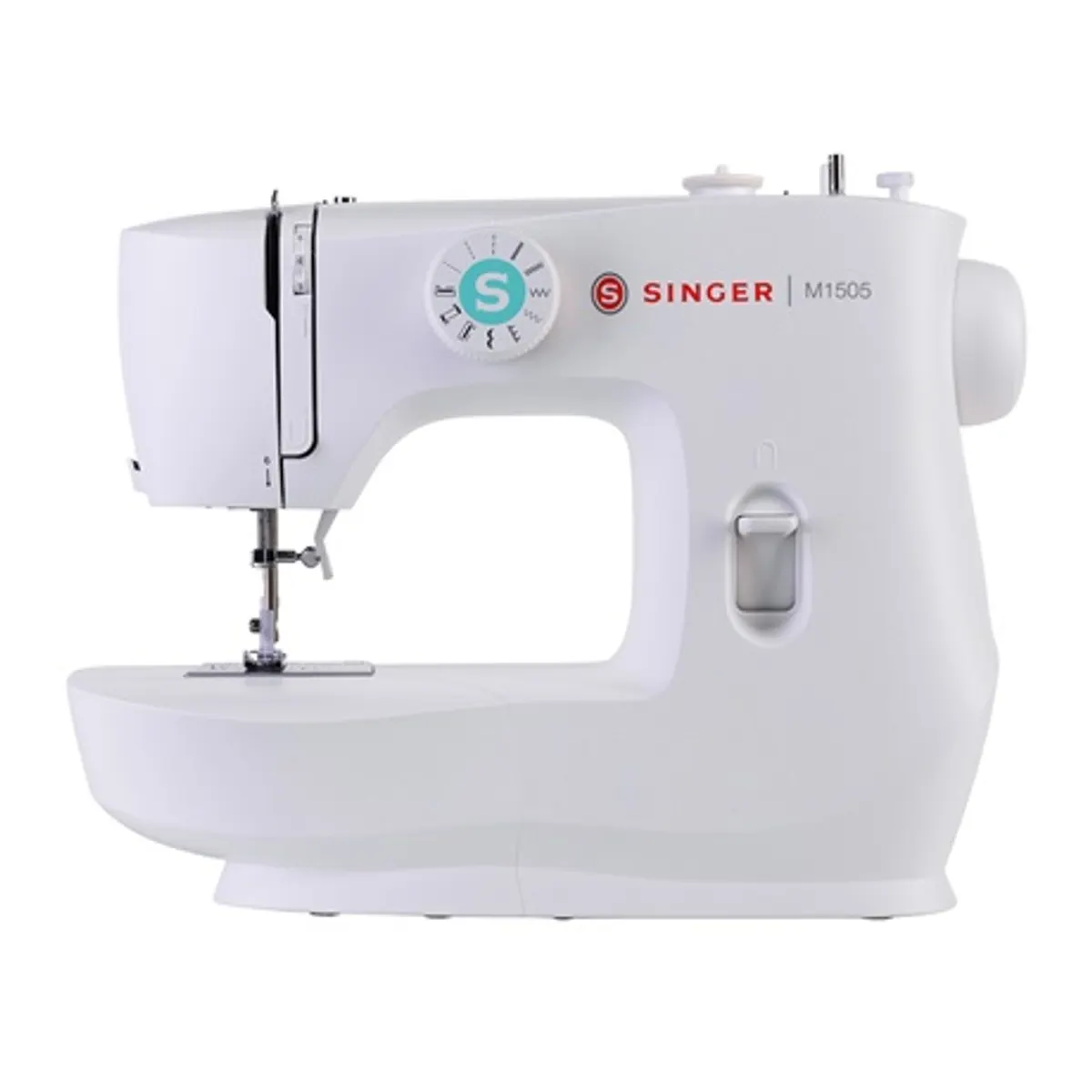 Singer M1505 varrógép 6 öltés fémház click-lock Staybright LED világítás előre beállított öltéshossz és szélesség #1
