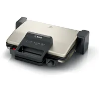 Bosch TCG3302 kontakt grill ezüst 2000 W fokozatmentes szabályozás kivehető grill-lapok tapadásmentes kerámiabevonattal #1