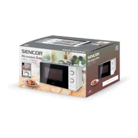 Sencor SMW 1718WH Mikrohullámú sütő 20 l 700 W 25,5 cm szabadonálló bal ajtónyitás #3