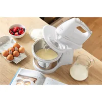 Sencor SHM6206SS kézi mixer forgótálas 500 W 5 fokozat Turbo 3,5 l tál #6