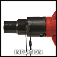 Einhell CE-AP 18 LI - SOLO Akkus légpumpa Power X-Change 18 V 670 L/min 0.053 bar #8