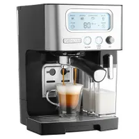 Sencor SES 4090SS eszpresszó automata 15 bar nyomás LCD kijelző 1,4 L tartály gőz és forró víz csészemelegítő #3