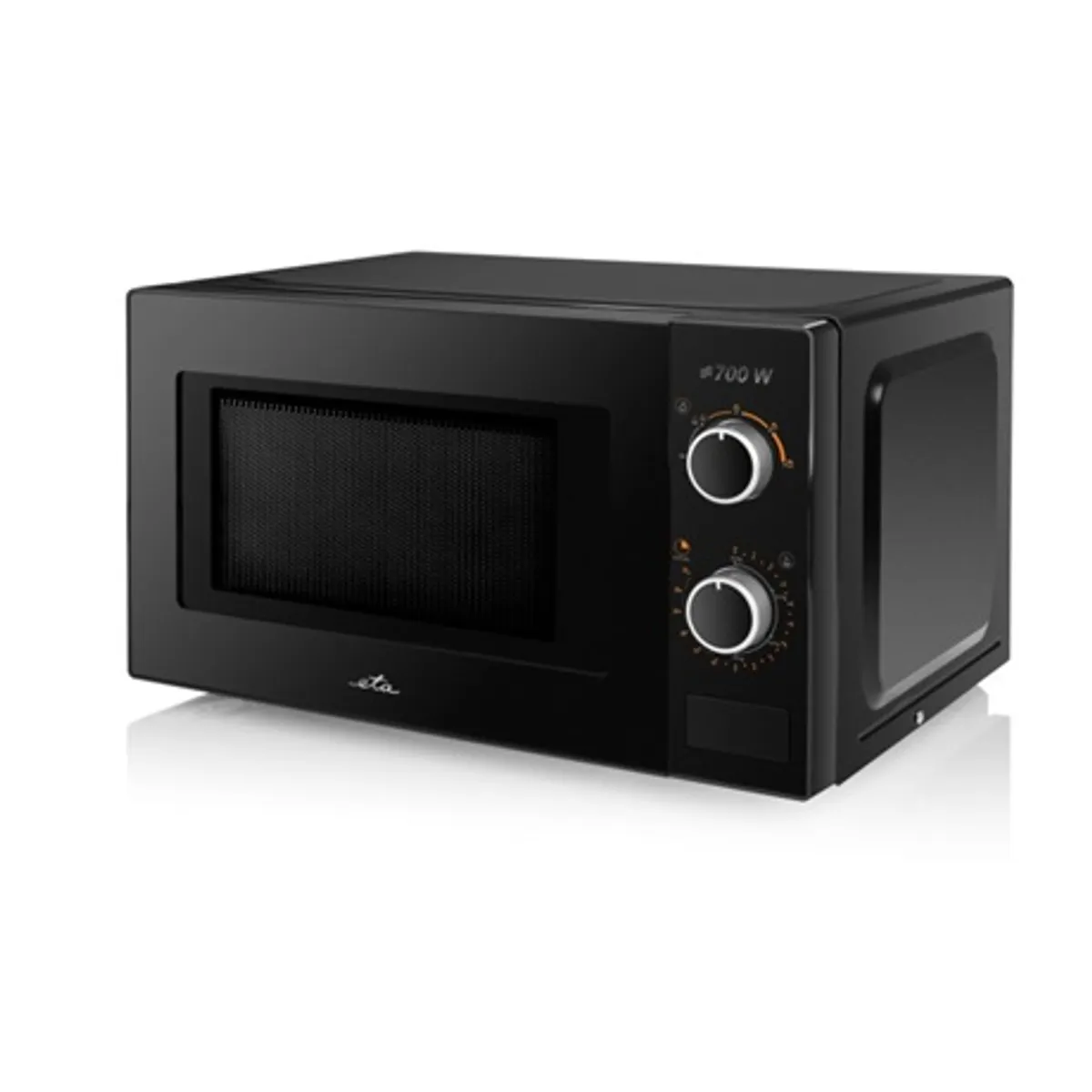 Eta 020990010 Mikrohullámú sütő, 700 w, 20 l, 255 mm forgótányér, 5 fokozat, időzítő 35 perc, olvasztás melegítés főzés, 5 év garancia magnetronra #1