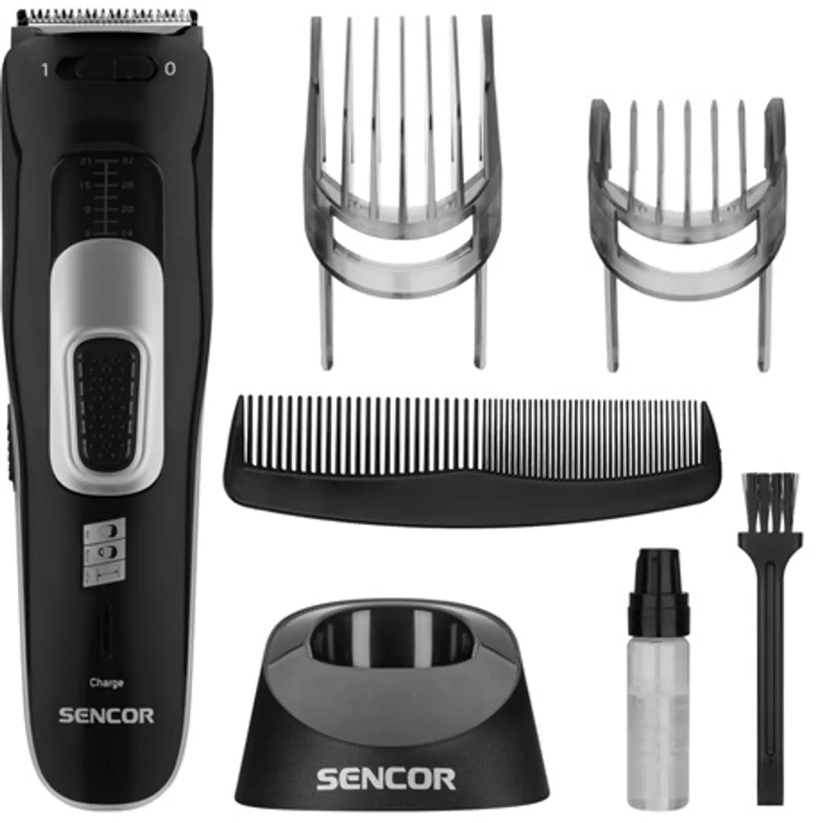 Sencor SHP4501BK hajnyíró 2 fésűs feltét 3-24 mm 40 perc üzemidő #4