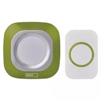 Emos P5733G vezeték nélküli csengő 230 V AC, 433 MHz, 150 m, 110 dB, 36 dallam, IP44, automatikus párosítás #1