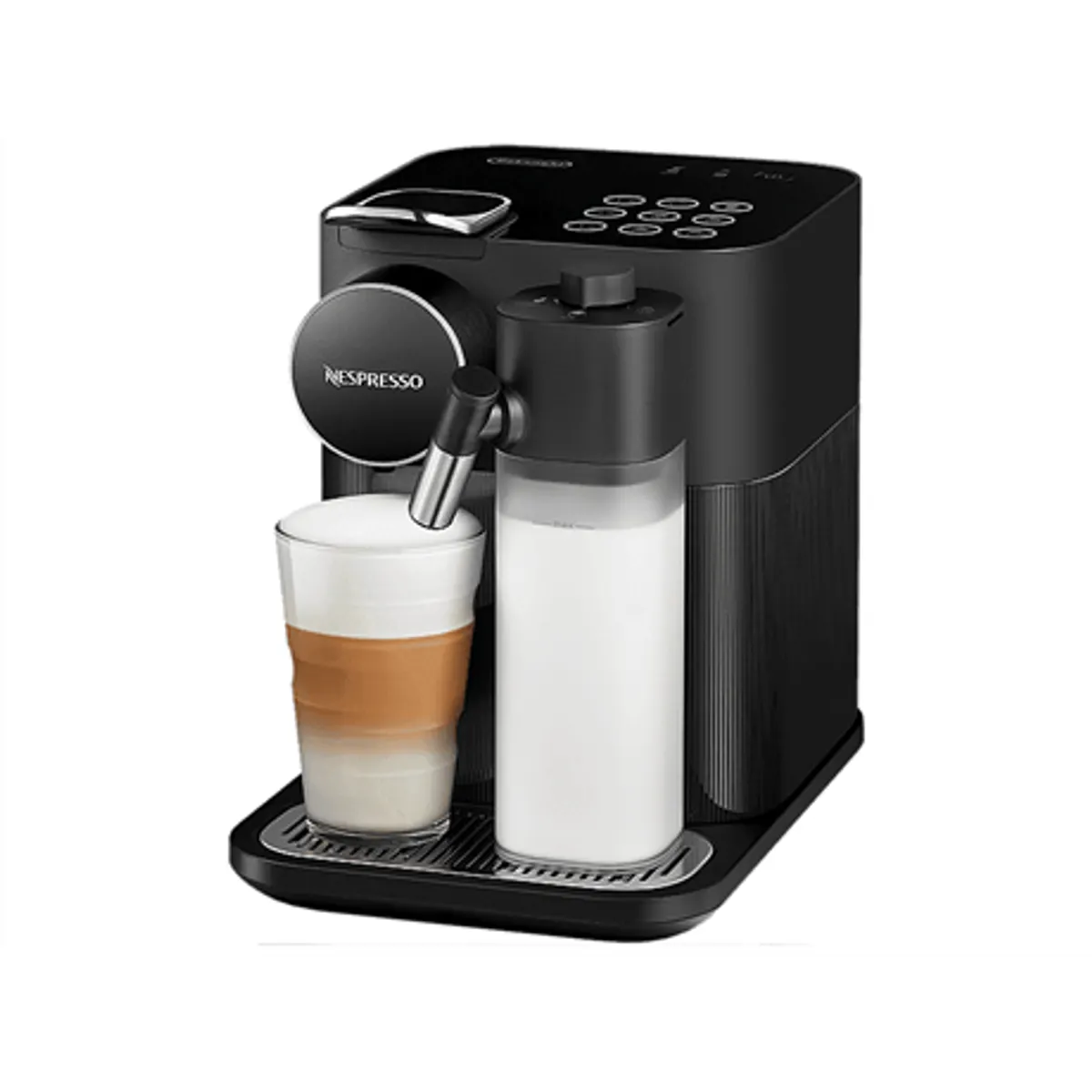 Delonghi EN640.B Nespresso Gran Lattissima fekete 9 egyérintéses recept automatikus tejhab víztartály 1,3 l #1