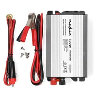 Nedis PIM30012FGY Inverter Módosított szinuszhullámú 12 V DC bemenet, 230 V AC kimenet, 300 W folyamatos, 600 W csúcs, USB-A porttal #5