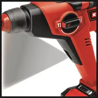 Einhell TE-HD 18/12 LI - SOLO fúrókalapács SDS-Plus félautomata tokmány Power X-Change LED Softgrip #5