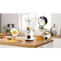 Bosch MMB6141W VitaPower Serie4 turmixgép 1,5 l Tritan kancsó 2 fokozat impulzus funkció #4