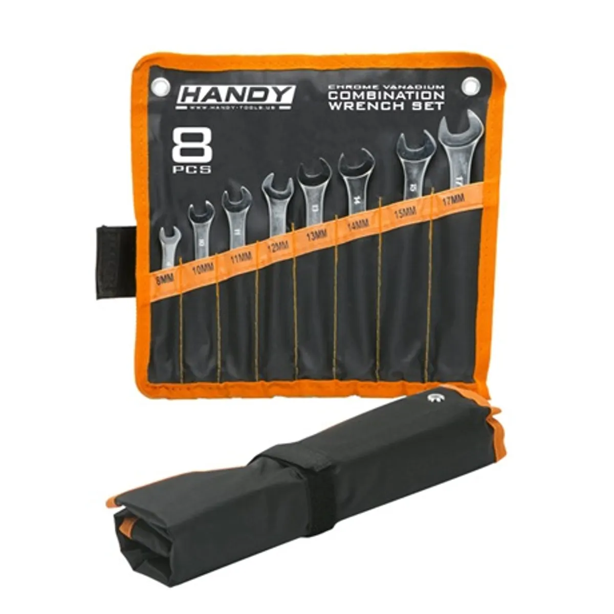 Handy 10784 8db-os csillag-villás kulcs készlet 8-17 mm poliészter tárolóval #1