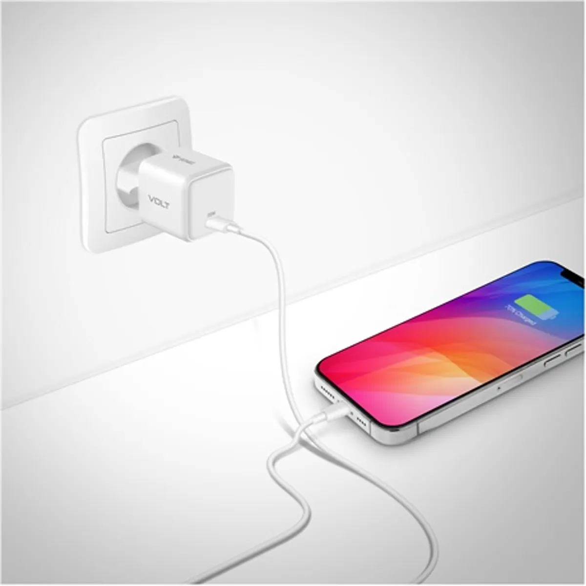 Yenkee YAC G20 Volt USB-C töltő GaN 20W PD 3.0 QC4.0 Apple 2.4A AFC FCP #7