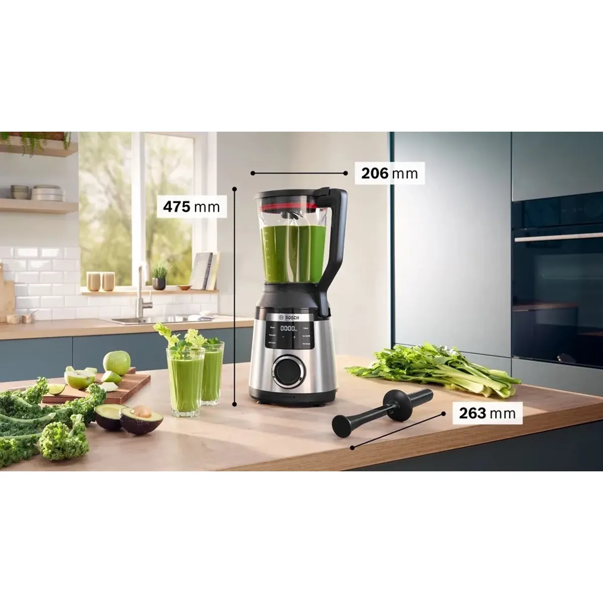 Bosch MMB6762M VitaPower Serie4 3,0 L max / 2,0 L használható turmixkanna Tritan 1800 W ProSpeed Flow Booster #2