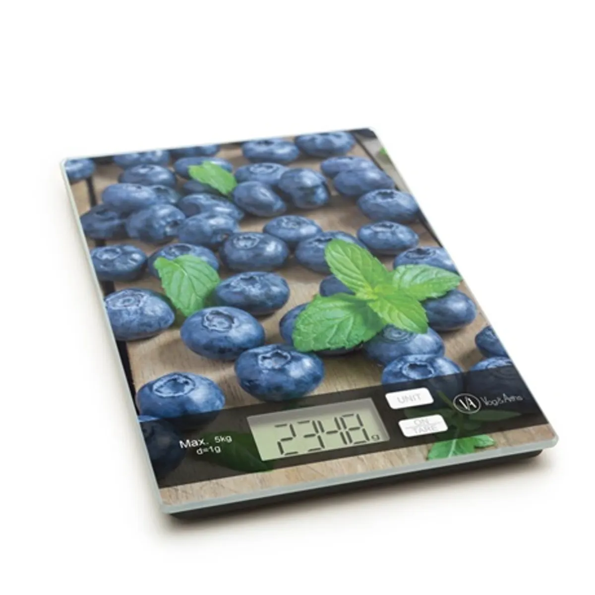 Vog und Arths 57268D konyhai mérleg g, kg, lb, oz, max 5 kg, tárafunkció, automatikus kikapcsolás #1