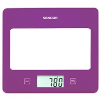 Sencor SKS 5035VT Konyhai mérleg tara funkció 5 kg g ml lb edzett üveg #1