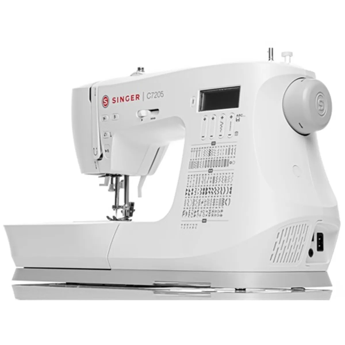 Singer C 7205 Varrógép puha takaró, cikk-cakk talp, gomblyukazó talp, díszítő varrótalp, gombfelvarró talp #3