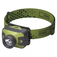 Emos P3539 CREE LED fejlámpa 330 lm 200 m 3×AAA IP43 5 üzemmód zöld-fekete #3