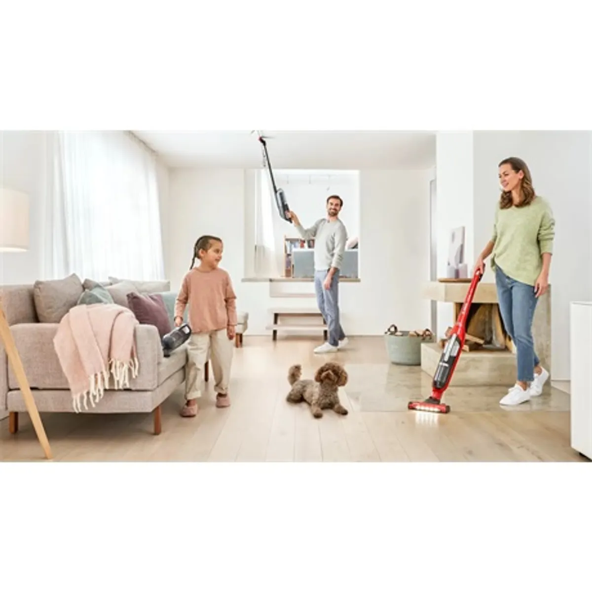 Bosch BBH3ZOO28 Flexxo Gen2 ProAnimal 2in1 vezeték nélküli 28Vmax Li-Ion 55 perc LED fénnyel tartozéktároló 0,4 l portartály #8