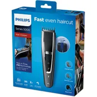 Philips HC5650-15 Series 5000 hajvágó DualCut 2–28 mm 1 mm lépés 0,5 mm vágás, 90 perc vezeték nélküli használat, mosható, vízálló #3