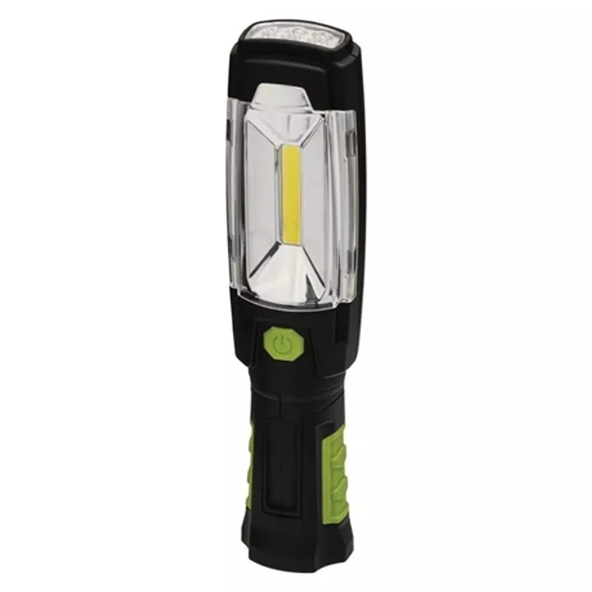 Emos P4518 COB LED szerelőlámpa 380 lm Li-Ion akku 2500 mAh 3 üzemmód IP43 forgatható fogantyú 1 kampó 2 mágnes #5