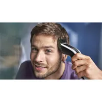 Philips HC5610/15 Series 5000 hajvágó 28 hosszbeállítás 0,5-28 mm DualCut 75 perc vezeték nélküli 100 százalékban mosható rozsdamentes pengék #2