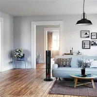 Domo DO7345H fűtőventilátor kandallóhatás érintőképernyős 2000 és 1300 W 2 fokozat 15-35 C időzítő 1-24 h ECO túlmelegedés védelem #6