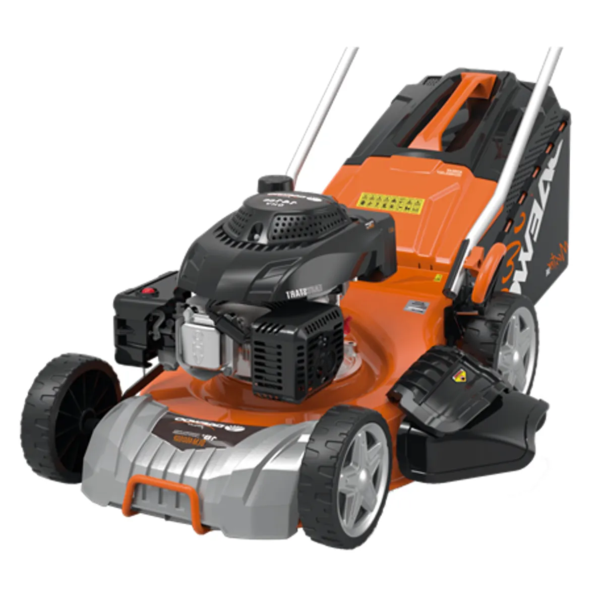 Daewoo DLM4600HP Benzines fűnyíró 46 cm vágásszélesség 3.4 Le 55 l gyűjtő 25-75 mm vágásmagasság 2000 m2 #3