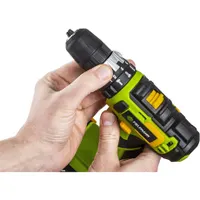 Fieldmann FDUV 70105-0 Fúrócsavarozó 2 fokozat Li-Ion 0-360 0-1300 rpm 35 Nm LED munkalámpa műanyag tok #6