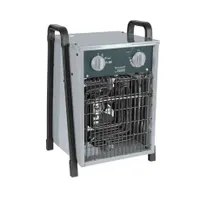 Einhell EH 5000 elektromos hőlégfúvó 5 kW termosztát beépített 400 V 16 A CEE dugó #1
