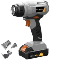 Batavia 7063519 hőlégfúvó 18V Li-Ion 550 C 270 watt LED munkalámpa akkumulátor és töltő nélkül #3