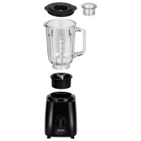 MPM MBL-37 turmixgép 1500 ml üvegkancsó, 2 sebesség + pulzus, jégzúzás, rozsdamentes pengék, fedél hozzáadás közben, csúszásgátló lábak, 500 W #2