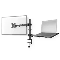 Nedis MMSISNB110BK asztali monitor tartó konzol és laptop állvány 15-32" 75x75 100x100