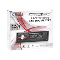 Carguard 39701 autóhifi fejegység bluetooth fm tunerrel és sd usb olvasóval 1 din 4x50 W 4 rca #2