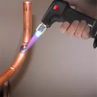 Fahrenheit 28510 gázos forrasztópáka kézi flambírozó, piezo gyújtás, állítható láng, újratölthető gáztartály, max 1300 °C #3