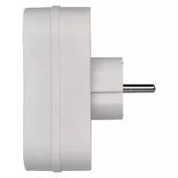 Emos P00282 elosztó kapcsolóval 3 aljzat 250 V 16 A fehér műanyag ip20 gyerekzár #2