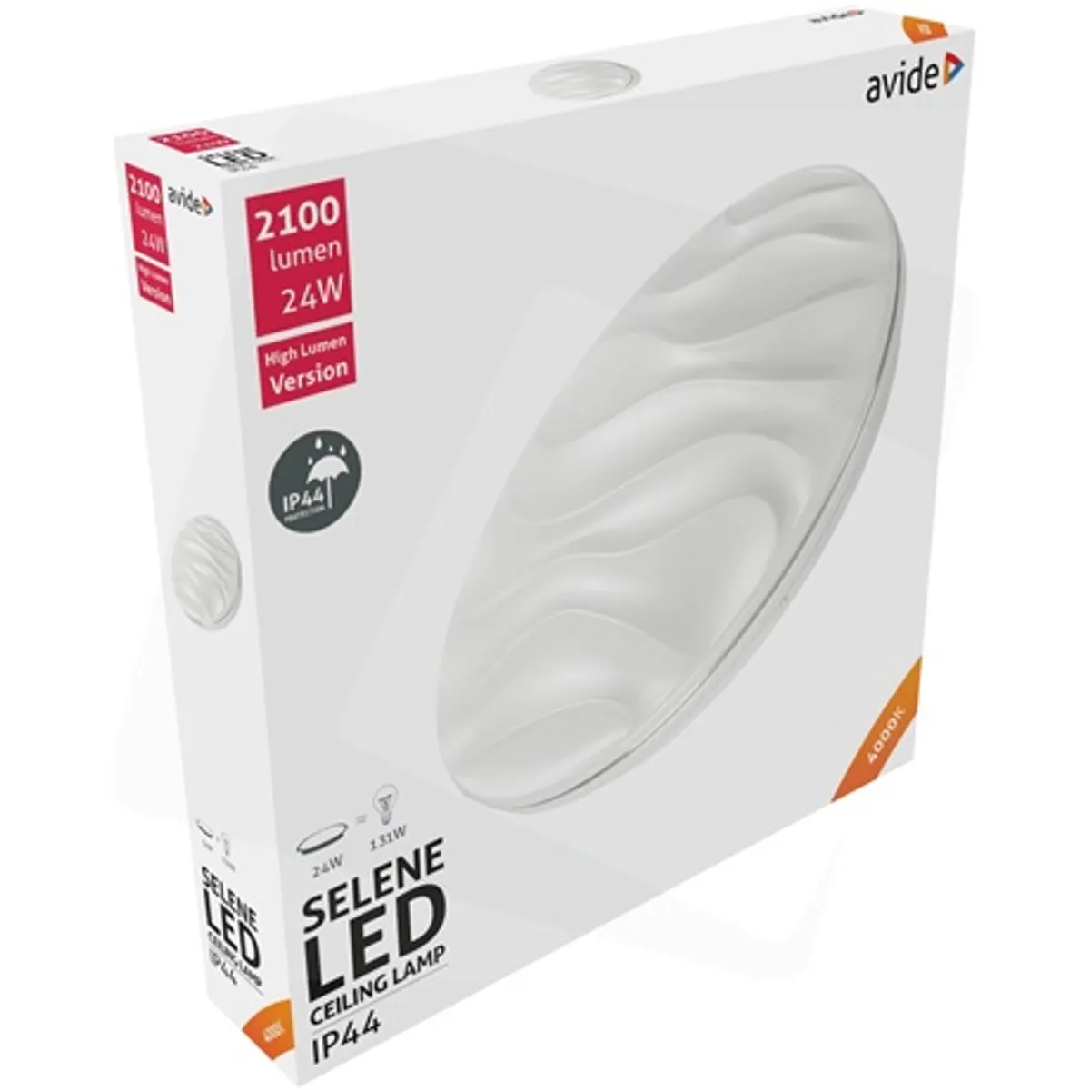 Avide ACLO38NW-24W-SEL44 Selene 380mm 24W 2100lm 4000K IP44 #2