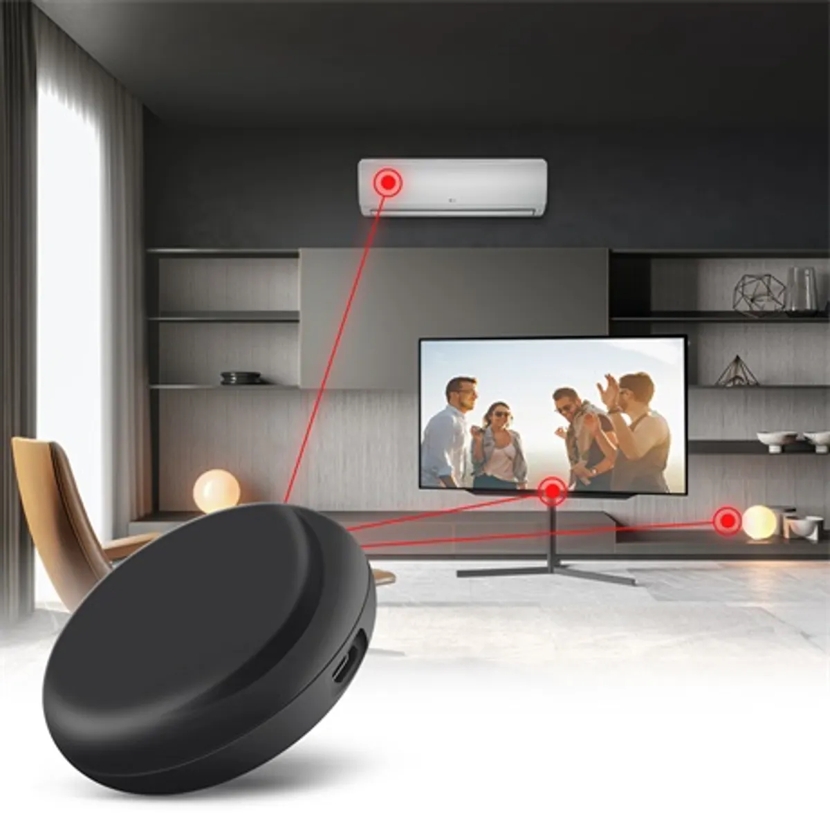 Delight Smart 55377 univerzális infravörös vezérlő wifi 360° IR kompatibilis Alexa Google Home IFTTT #2