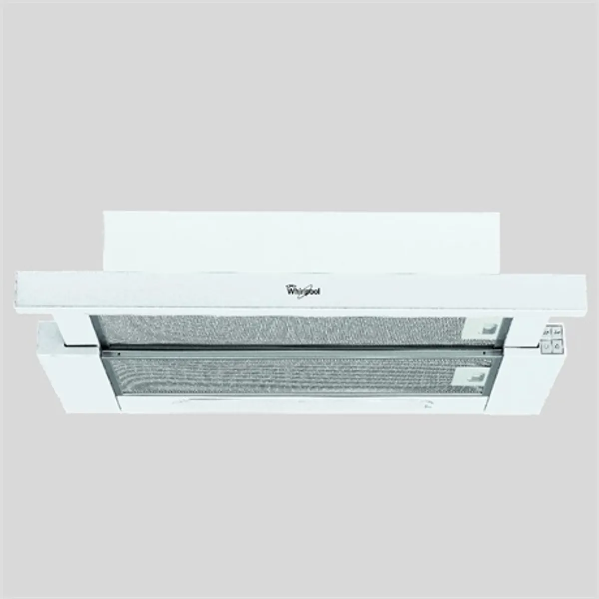 Whirlpool akr 749/1 wh páraelszívó beépíthető 60 cm 1 motor 3 sebesség led világítás aktívszénás és légkivezetéses üzemmód #1