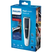 Philips HC5610/15 Series 5000 hajvágó 28 hosszbeállítás 0,5-28 mm DualCut 75 perc vezeték nélküli 100 százalékban mosható rozsdamentes pengék #3