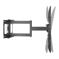 Stell SHO 5620 fali konzol kihúzható 45 kg, 32-70" dőlés 15 fok, forgás 90 fok, fekete #4