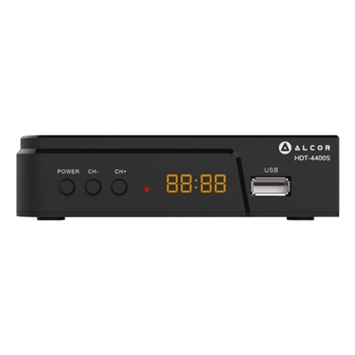 Alcor HDT-4400S DVB-T2 vevő HDMI és SCART felvevő timeshift USB lejátszás EPG teletext magyar menü #1