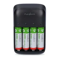 Nedis BACH07 akkumulátortöltő AA-AAA és 9V 230V 0,6A #2