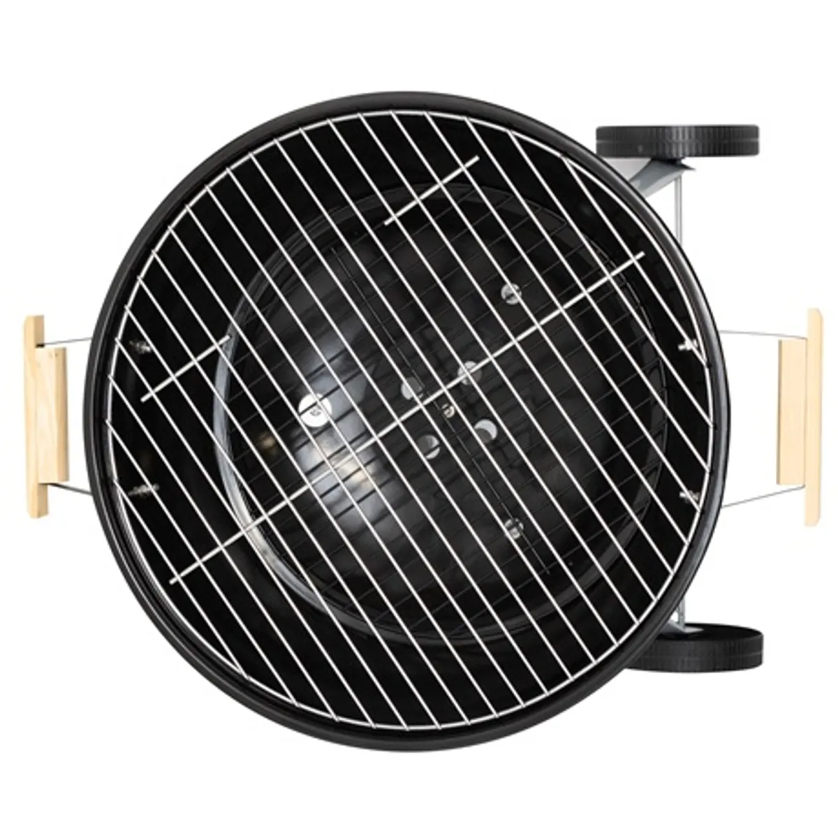 Home by Somogyi GR02 Fedeles gömbgrill tűztér átmérője 46,5 cm rostély krómozott acél 43,5 cm magasság 64 cm rozsdamentes hamugyűjtő zománcozott acél #3