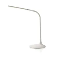 Nedis LTLG3M1WT4 állítható fényerő led asztali lámpa érintésvezérlés 3 fénybeállítás forgatható fej időzítő 40 perc usb #2