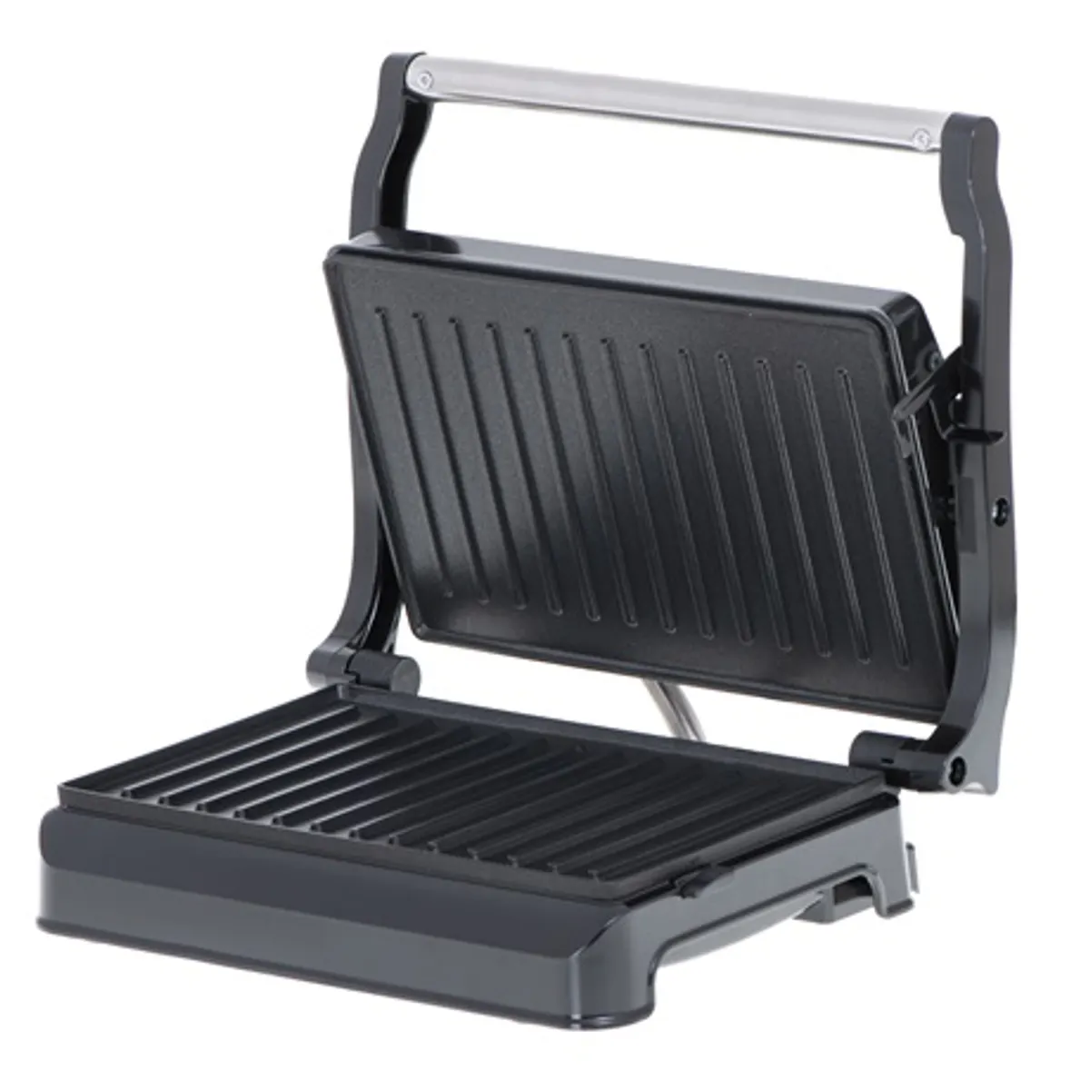Adler AD3052 elektromos grill 1200W állítható és fixált sütőlapok tapadásmentes bevonat hőálló markolat csúszásmentes talp #1