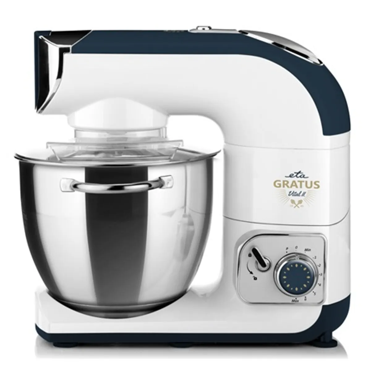 Eta 002890092 Gratus Vital II 1200 W planetáris keverő rendszer 5,5 l rozsdamentes edény #1